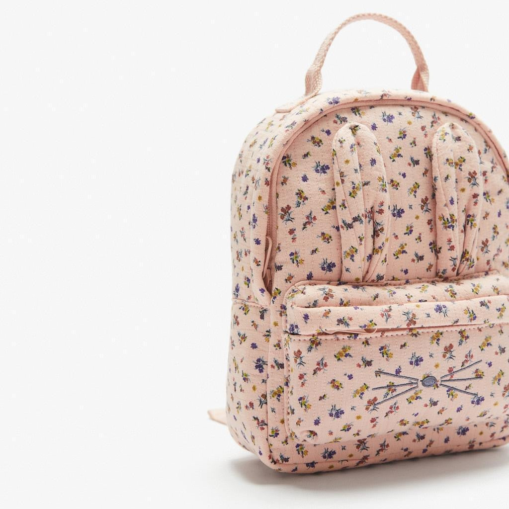 Nouveau sac pour enfants en tissu floral avec chat