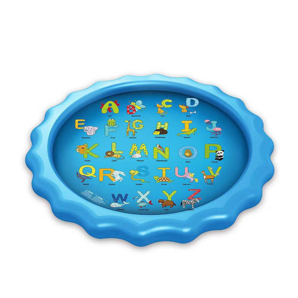 Jouets pour garçons et filles : Tapis de pulvérisation pour piscine gonflable avec éclaboussures d'eau