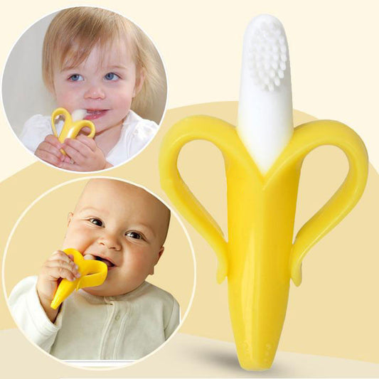 Silicone Jouet Anneau de Dentition en Forme de Banane pour Bébé