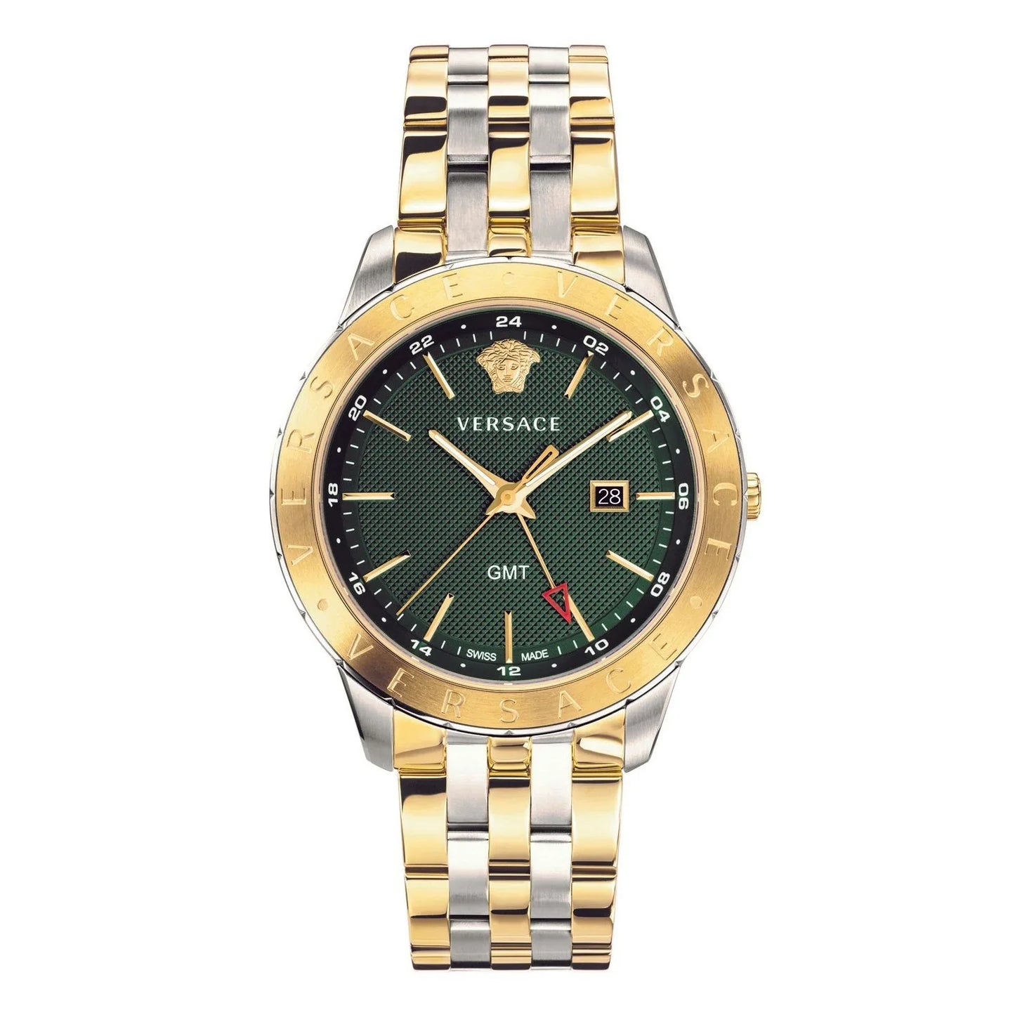 VERSACE - VEBK00718 MONTRE UNIVERS CADRAN VERT POUR HOMME