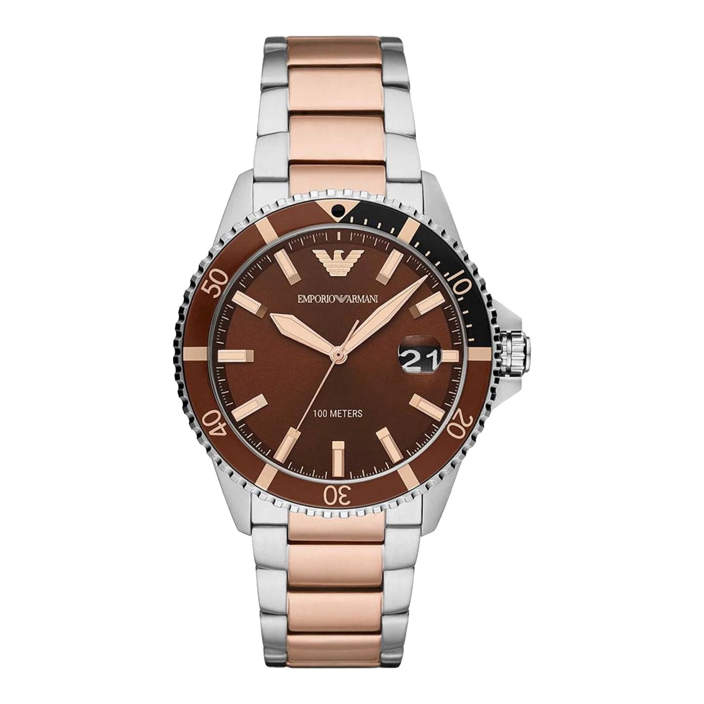 EMPORIO ARMANI DIVER AR11340 MONTRES-BRACELETS HOMME