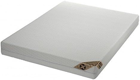 Todocama Matelas orthopédique avec Tissu Stech et Double Housse, HR, Blanc, 90 x 180 cm