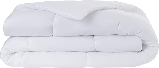 Todocama - Couette en Fibre Anti-acariens, Automne-Hiver, 300 g/m², Blanc, 80x160cm