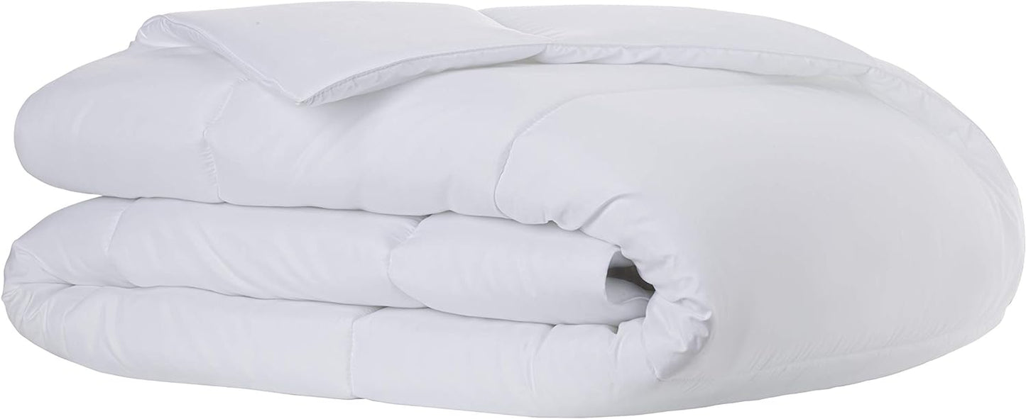 Todocama - Couette en Fibre Anti-acariens, Automne-Hiver, 300 g/m², Blanc, 80x160cm