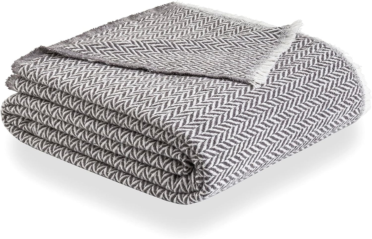 Todocama Couverture en Coton Extra Doux, Quatre Saisons, Couvre-lit Multi-usages canapé, Plaid pour lit, Couverture Foulard, 180 x 240 cm, Gris foncé.