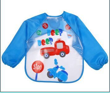 Tablier imperméable pour repas de bébé