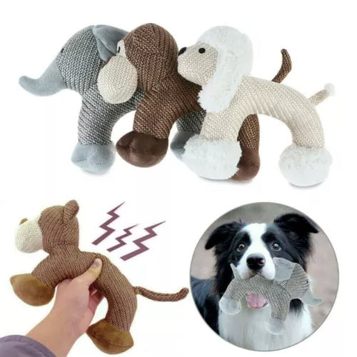 Jouets à mâcher pour chiens petits grands chiens résistant aux morsures Chien Squeaky Duck Jouets interactifs Squeak Puppy Dog Toy Pets Supplies Produits pour animaux de compagnie