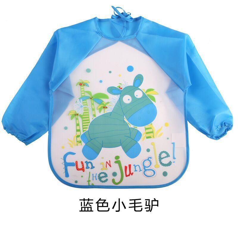 Tablier imperméable pour repas de bébé