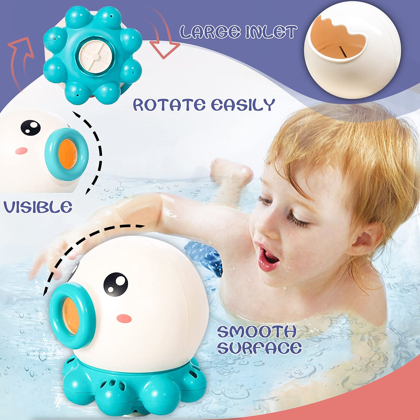 Bébé Jouets Pour le Bain Pour Enfants 2 À 4 Ans de Bain De Bébé de L'eau Jeu De Douche Jouet Pour Bébé Garçons Fille baignoire Salle De Bains Enfants Cadeau