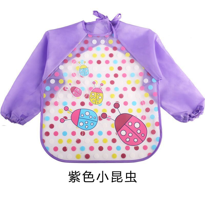 Tablier imperméable pour repas de bébé