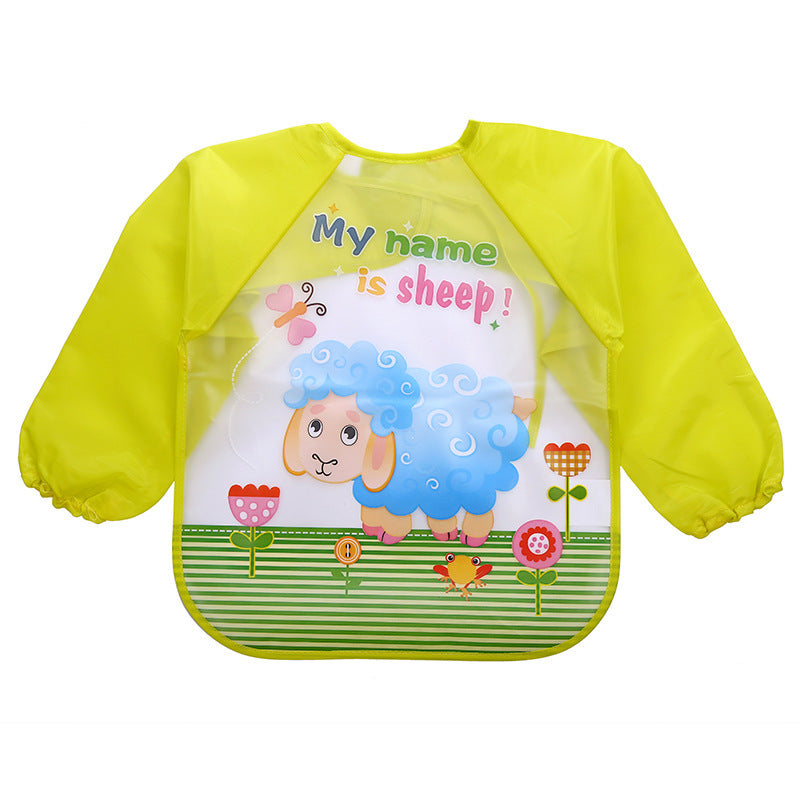 Tablier imperméable pour repas de bébé