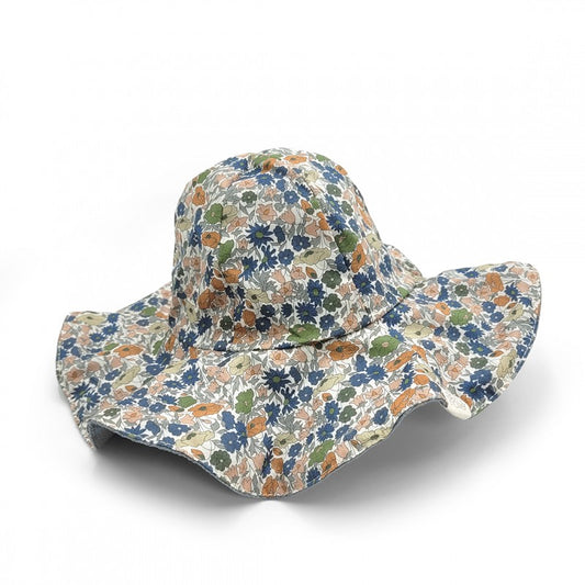 Petit chapeau sunny liberty poppies