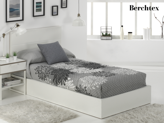 BERCHTEX _ Couette Ajustable Diva Cama 135 cm. Perle . Dimensions pour lit de 90 cm.