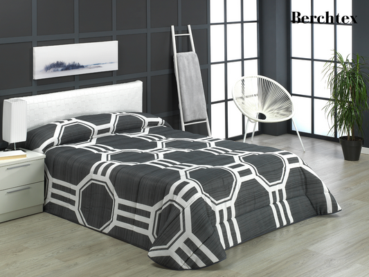 BERCHTEX_Couette Nordique Hiver Marcela Gris