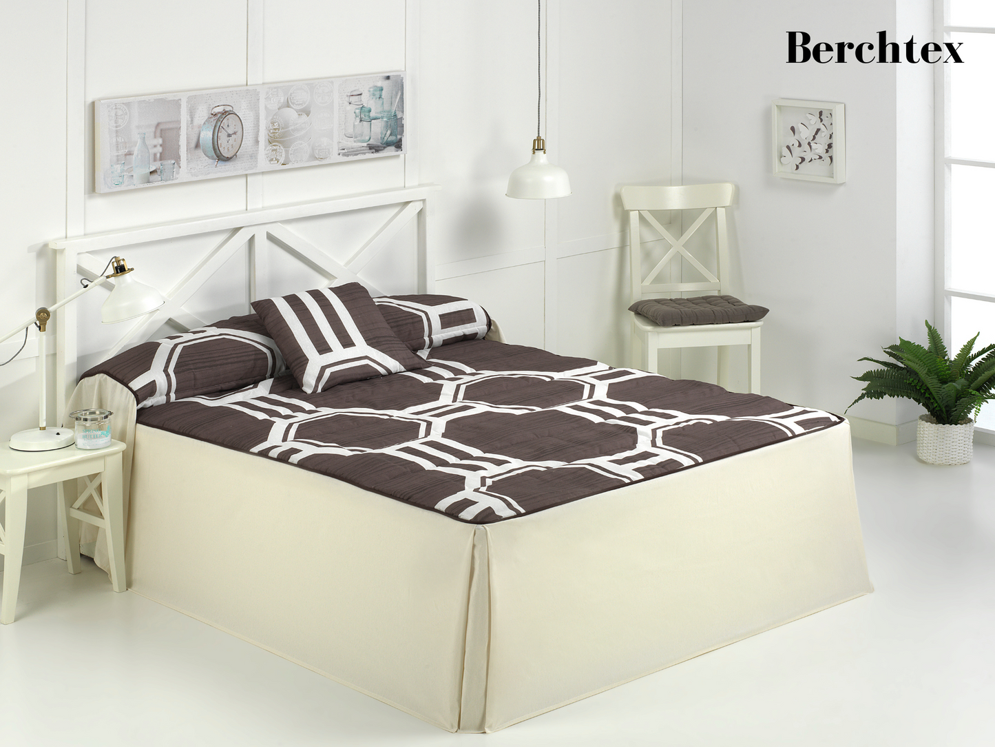 BERCHTEX_Couette Nordique Hiver Marcela Gris